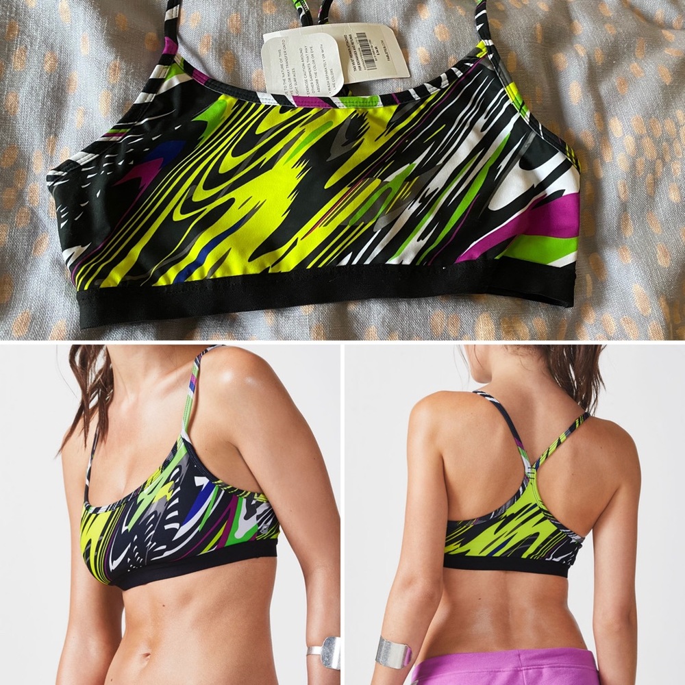 {Fabletics} Snapdragon Reversible Bra NWT